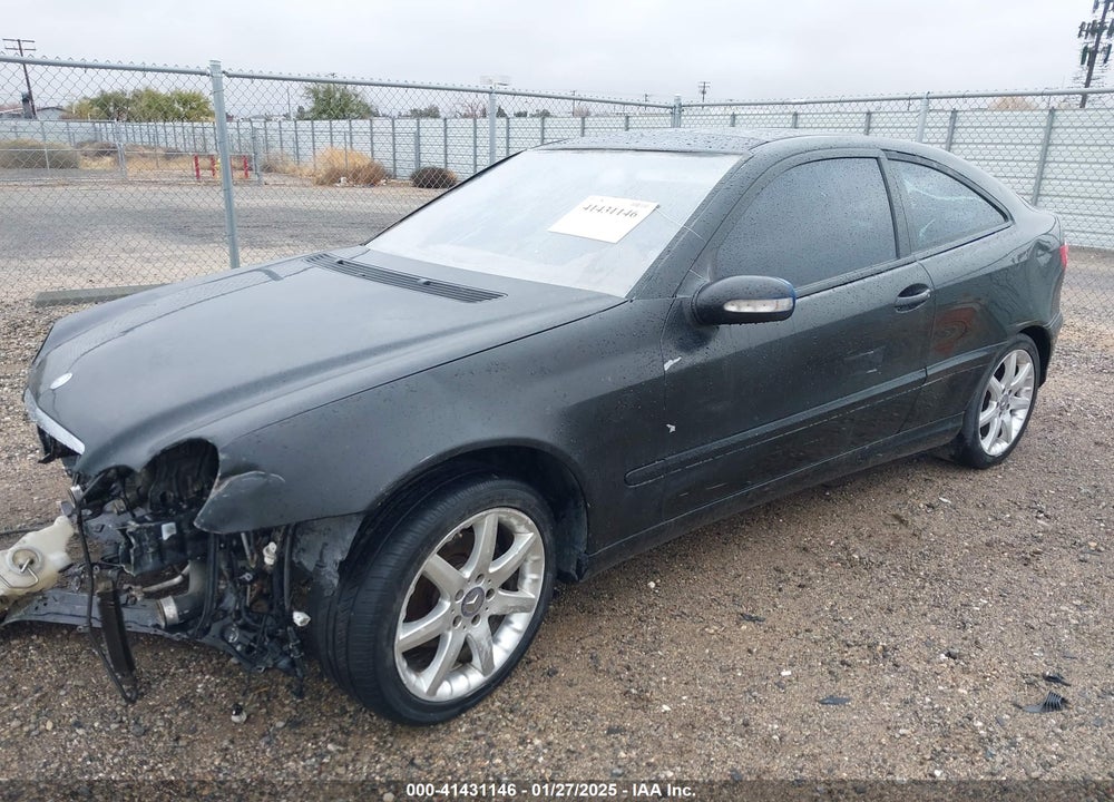 2002 MERCEDES-BENZ C CLASS VIN: WDBRN47J82A263315