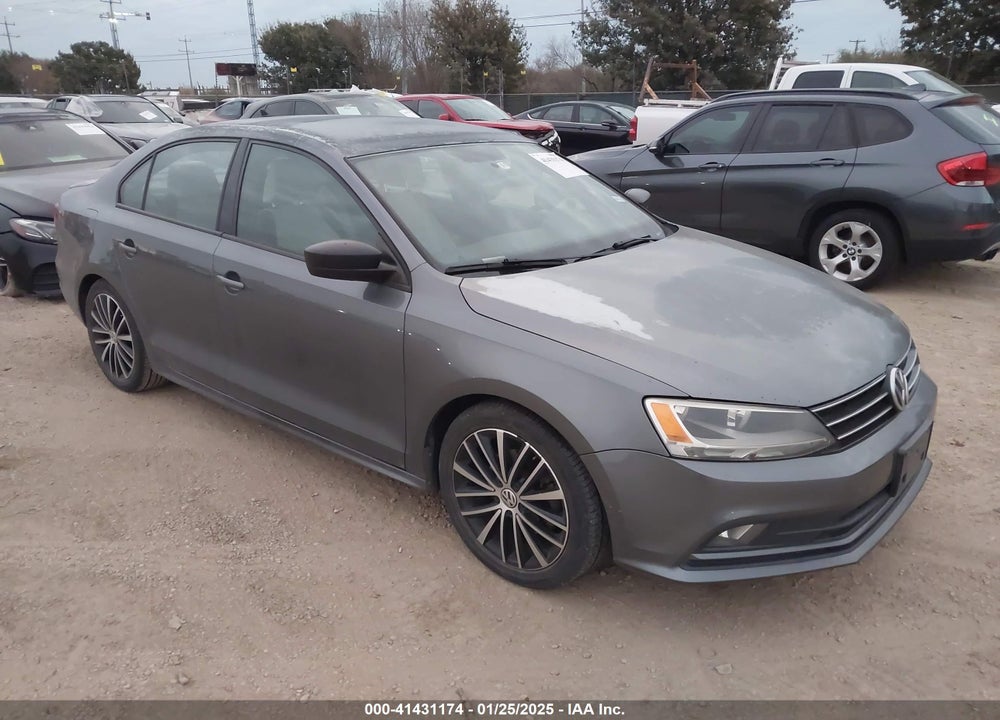 2015 VOLKSWAGEN JETTA 1.8T SPORT VIN: 3VWD17AJ8FM320667