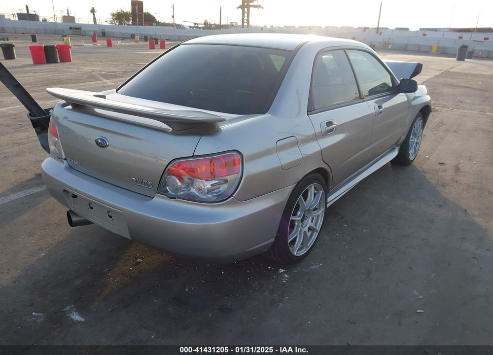 2006 SUBARU IMPREZA WRX VIN: JF1GD79636G512957