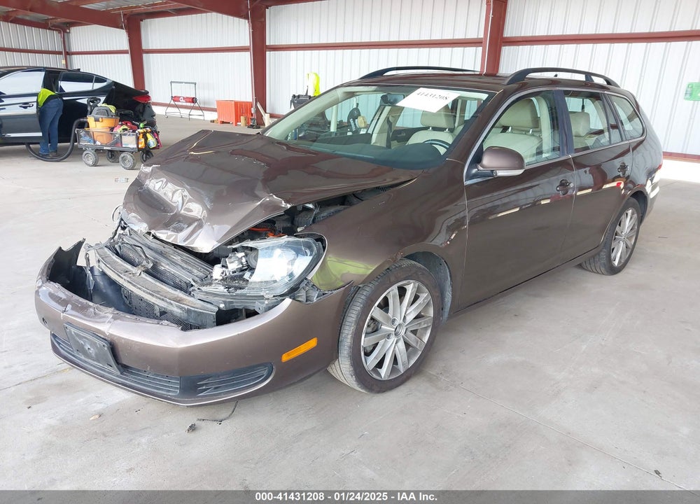 2014 VOLKSWAGEN JETTA SPORTWAGEN VIN: 3VWPL7AJ9EM605982
