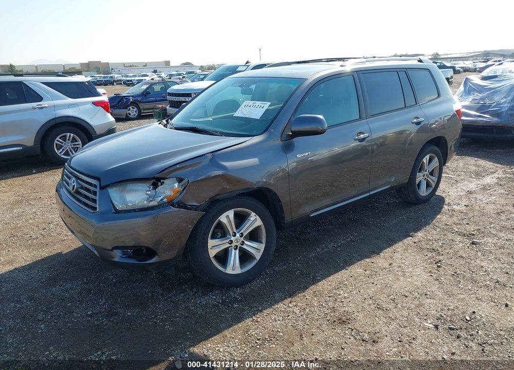 2009 TOYOTA HIGHLANDER SPORT VIN: JTEES43A192142513