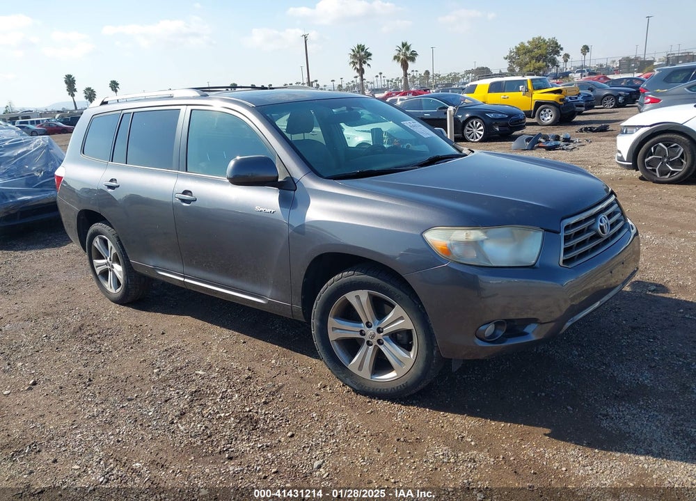 2009 TOYOTA HIGHLANDER SPORT VIN: JTEES43A192142513