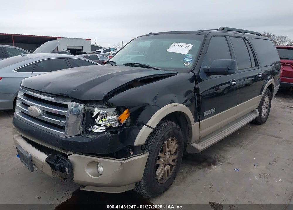 2007 FORD EXPEDITION EL EDDIE BAUER VIN: 1FMFK17597LA19601