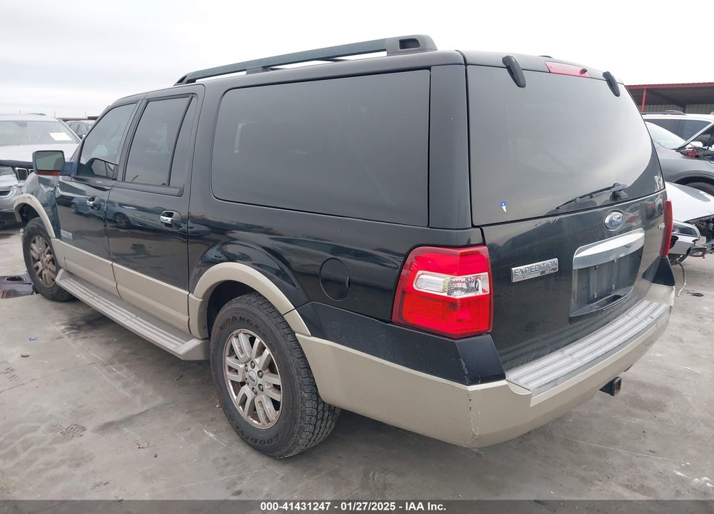 2007 FORD EXPEDITION EL EDDIE BAUER VIN: 1FMFK17597LA19601