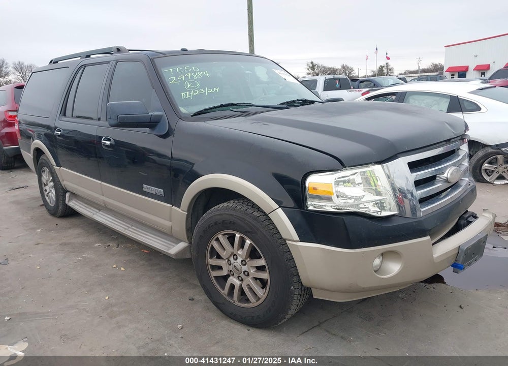 2007 FORD EXPEDITION EL EDDIE BAUER VIN: 1FMFK17597LA19601