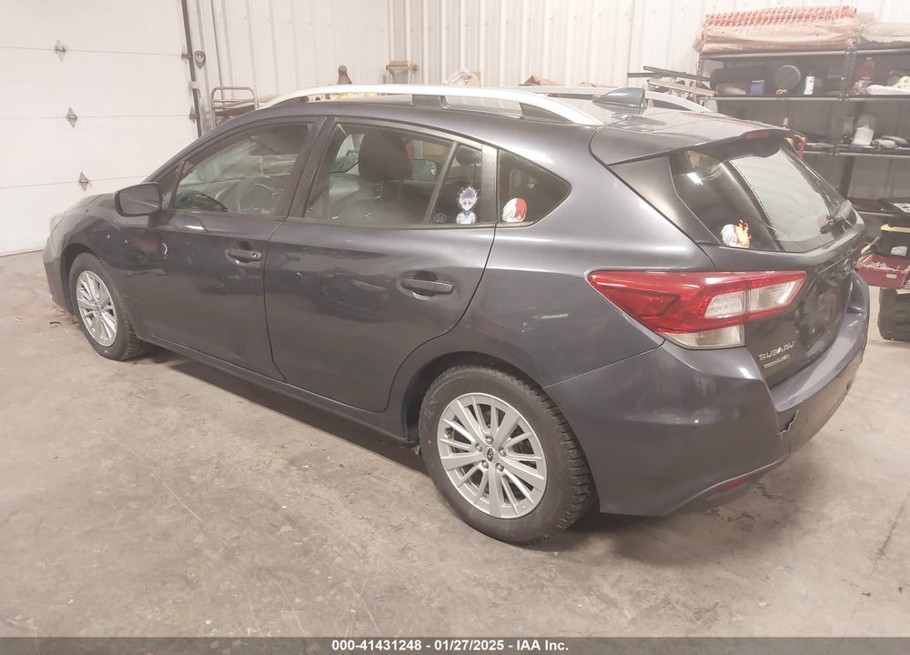 2017 SUBARU IMPREZA VIN: 4S3GTAB69H3739066