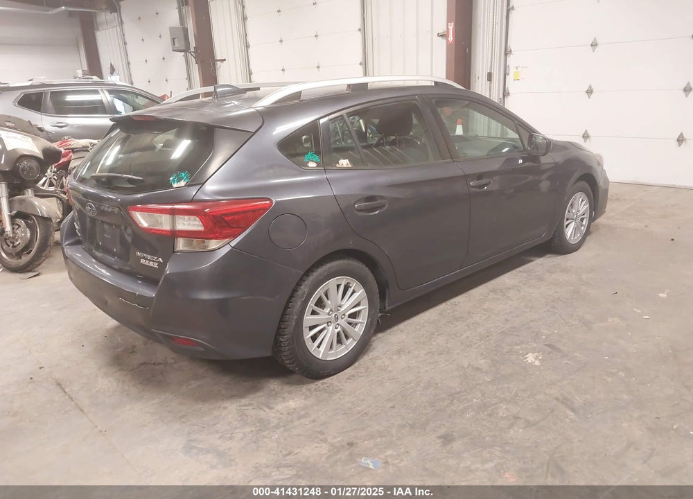 2017 SUBARU IMPREZA VIN: 4S3GTAB69H3739066
