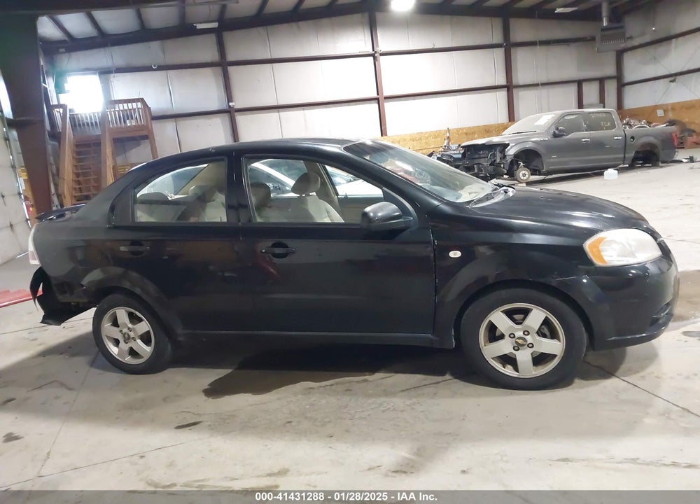 2007 CHEVROLET AVEO LS VIN: KL1TD566X7B064823