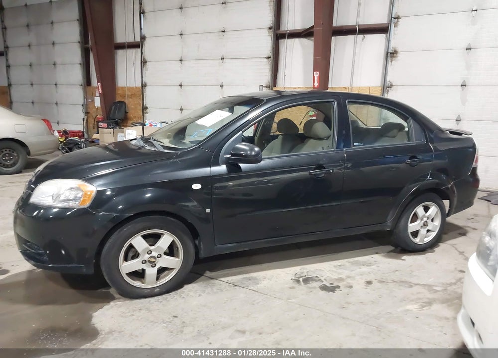 2007 CHEVROLET AVEO LS VIN: KL1TD566X7B064823