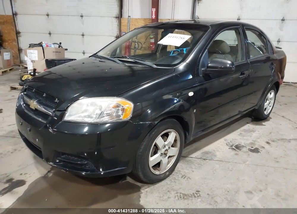 2007 CHEVROLET AVEO LS VIN: KL1TD566X7B064823