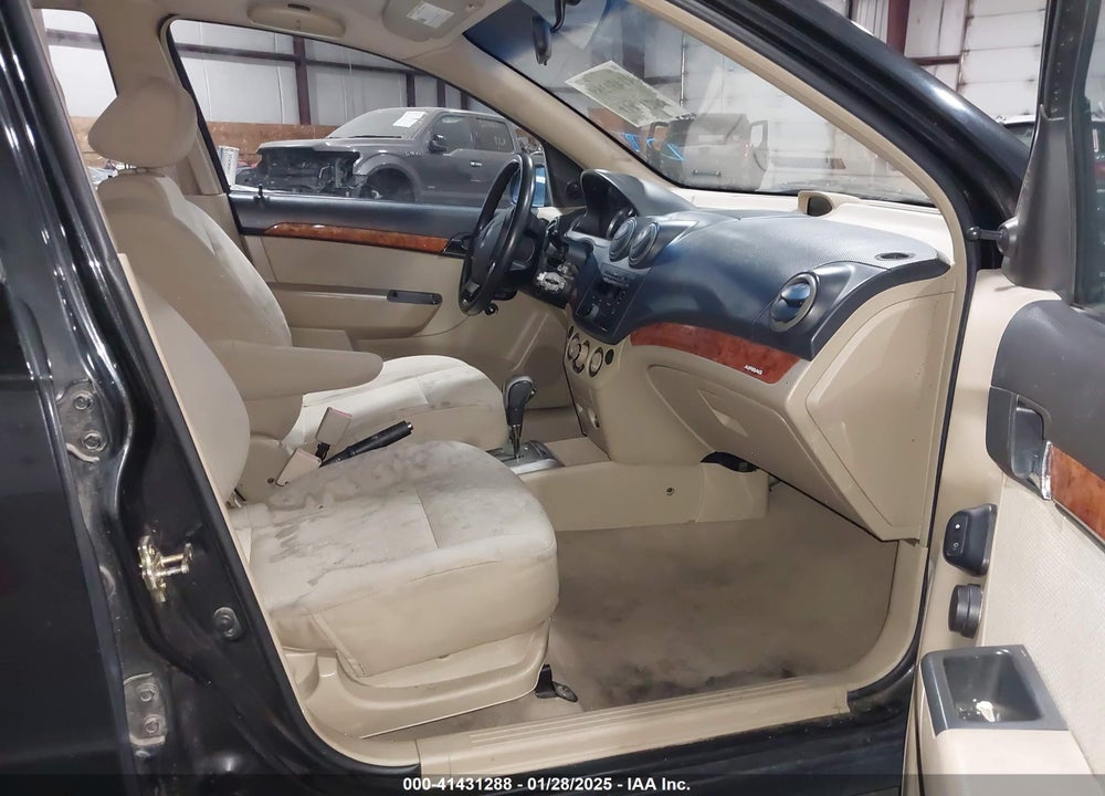 2007 CHEVROLET AVEO LS VIN: KL1TD566X7B064823