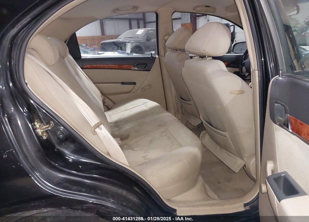 2007 CHEVROLET AVEO LS VIN: KL1TD566X7B064823