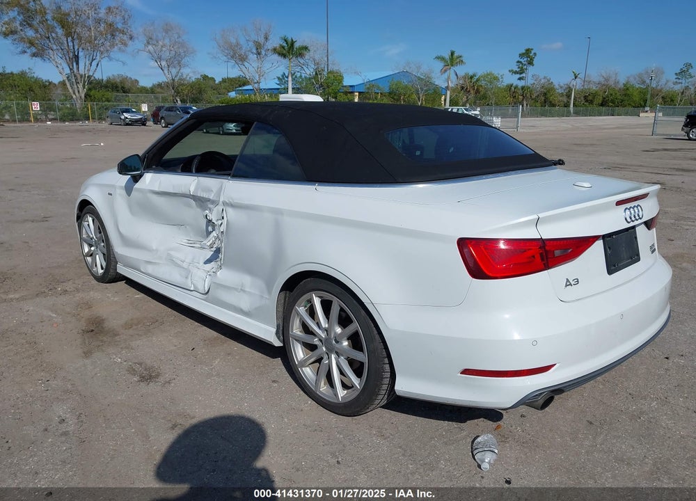 2016 AUDI A3 VIN: WAUY8LFF0G1076232