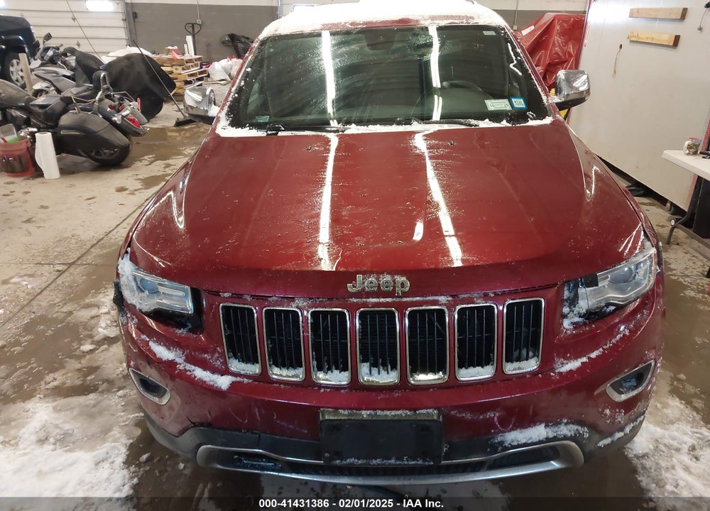 2014 JEEP GRAND CHEROKEE LIMITED VIN: 1C4RJFBGXEC578890