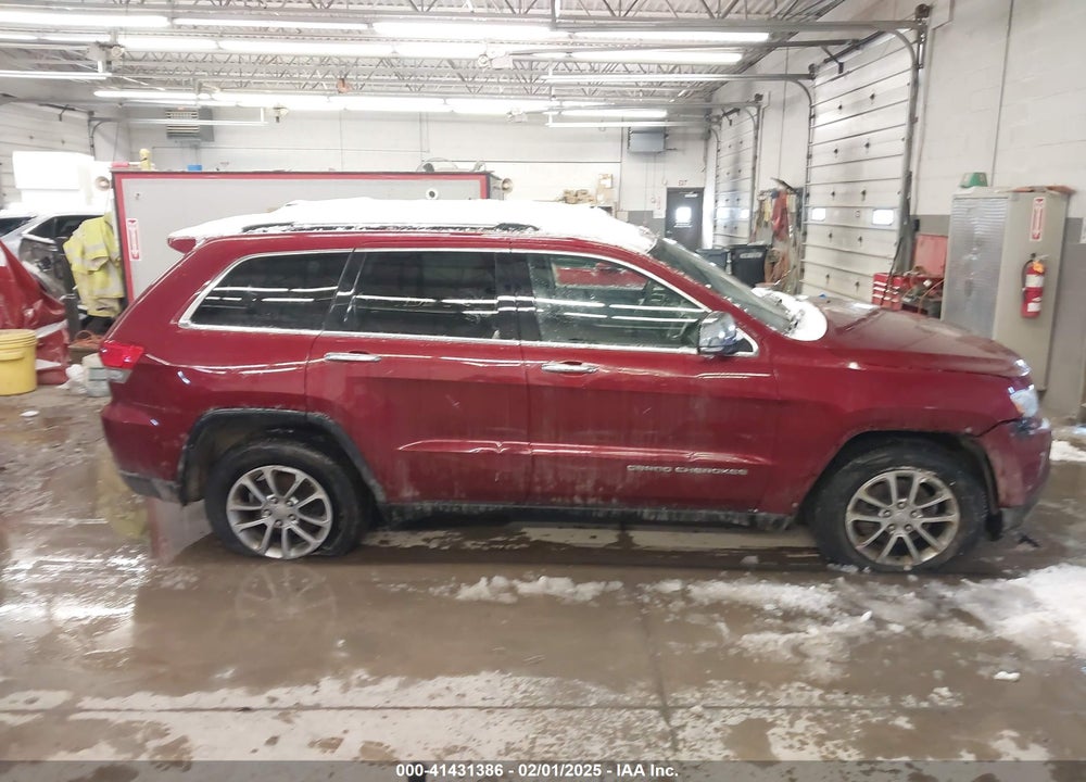 2014 JEEP GRAND CHEROKEE LIMITED VIN: 1C4RJFBGXEC578890
