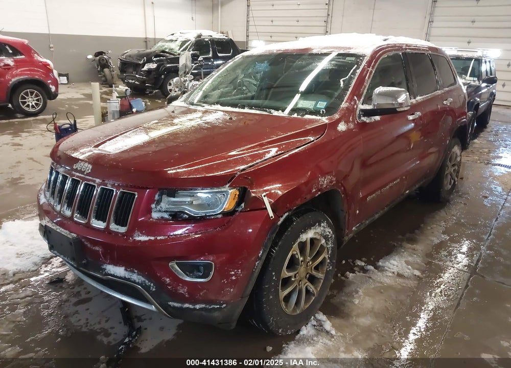 2014 JEEP GRAND CHEROKEE LIMITED VIN: 1C4RJFBGXEC578890