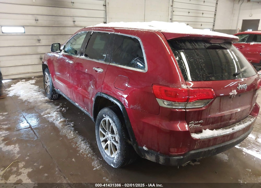 2014 JEEP GRAND CHEROKEE LIMITED VIN: 1C4RJFBGXEC578890