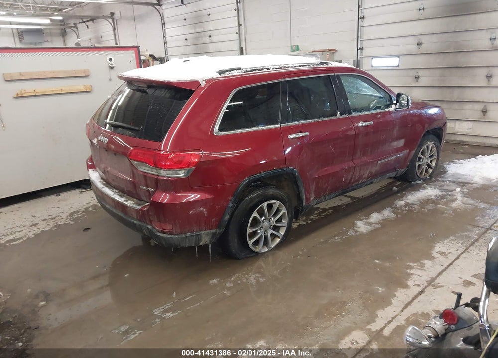 2014 JEEP GRAND CHEROKEE LIMITED VIN: 1C4RJFBGXEC578890