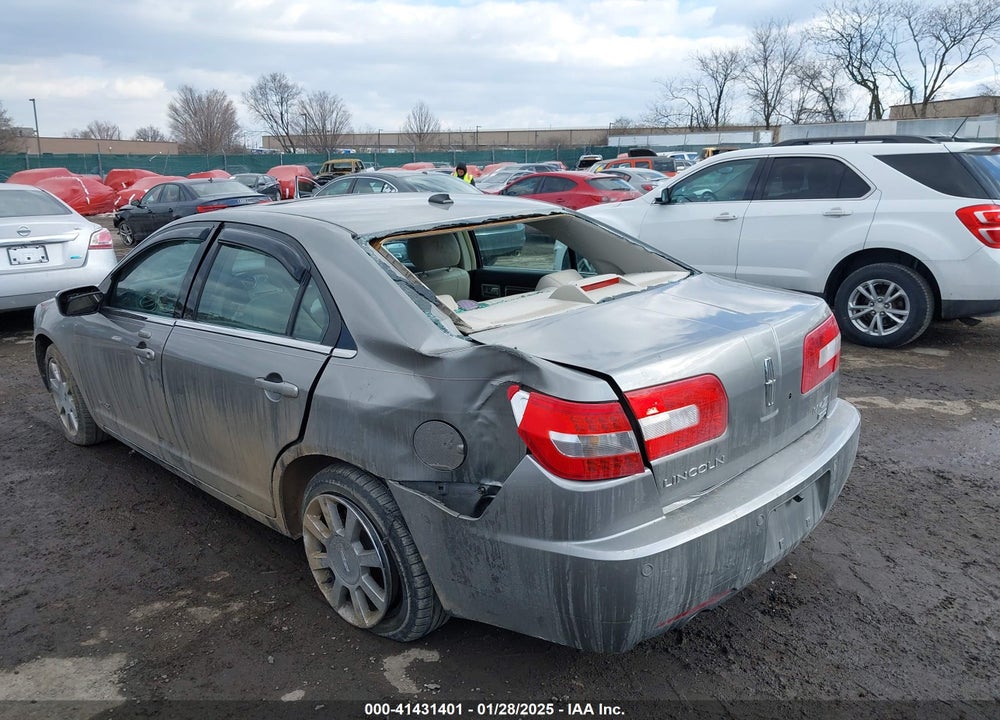 2008 LINCOLN MKZ VIN: 3LNHM28T68R657068