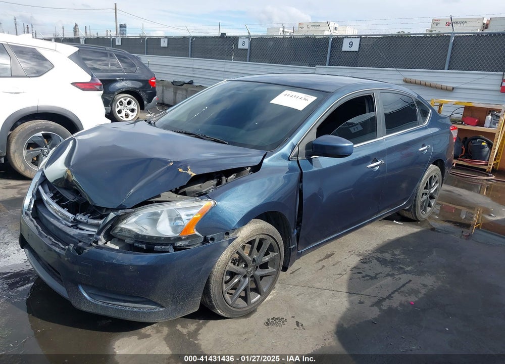 2014 NISSAN SENTRA VIN: 3N1AB7AP2EL619814