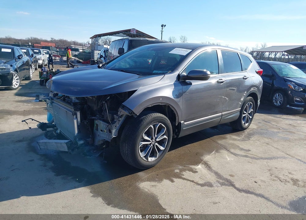 2021 HONDA CR-V AWD EX-L VIN: 2HKRW2H89MH648795