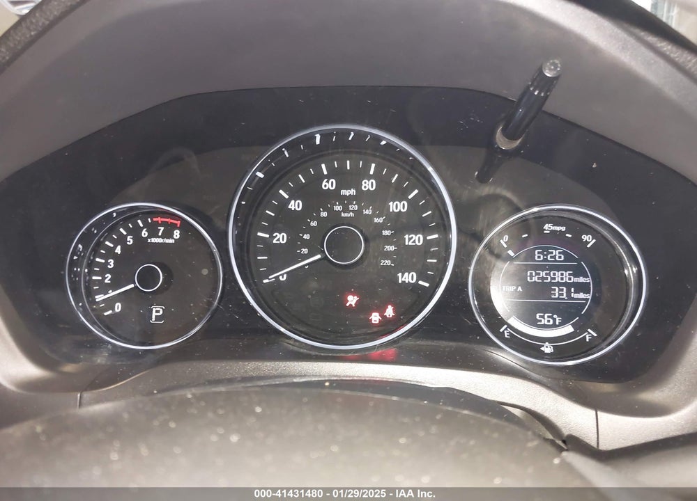 2022 HONDA HR-V 2WD LX VIN: 3CZRU5H39NM741737