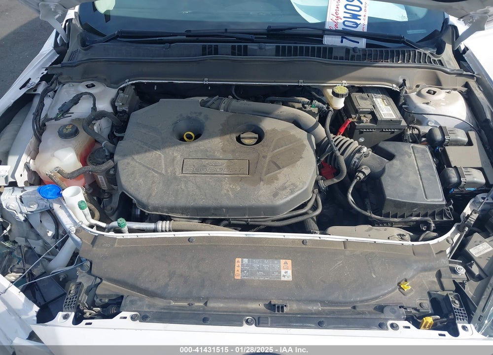 2017 FORD FUSION SE VIN: 3FA6P0H98HR201459