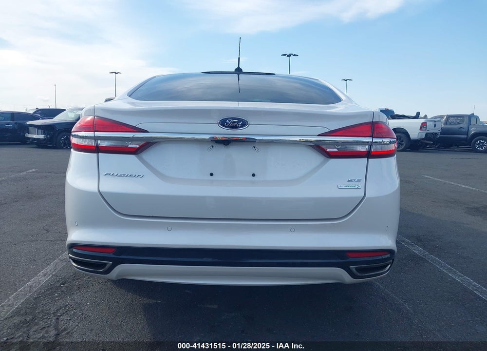 2017 FORD FUSION SE VIN: 3FA6P0H98HR201459