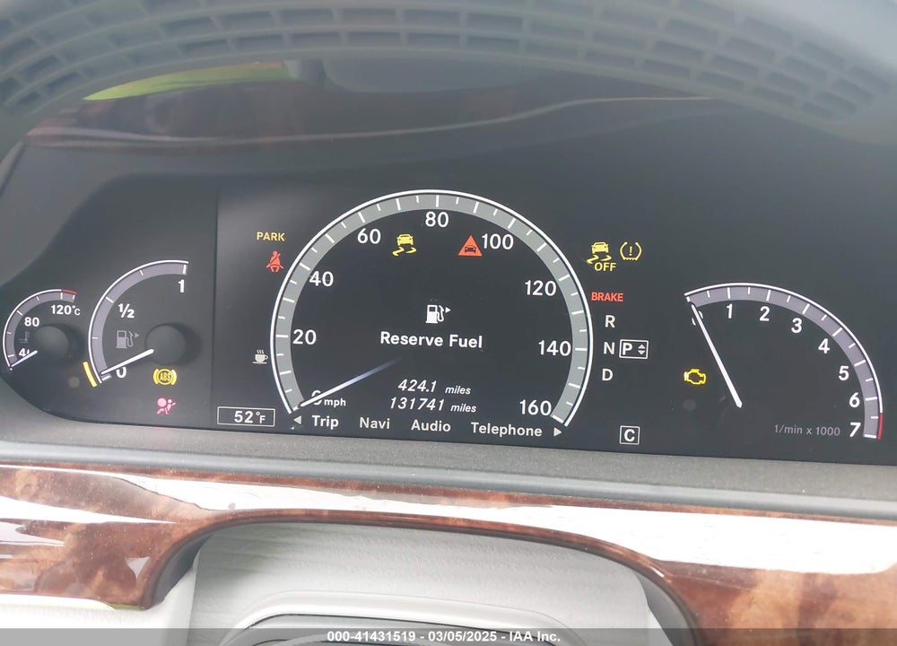 2010 MERCEDES-BENZ S 550 VIN: WDDNG7BB6AA338951