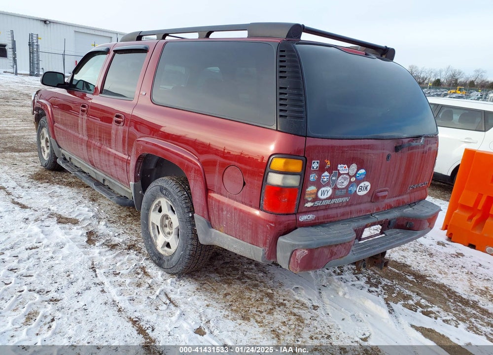 2005 CHEVROLET SUBURBAN 1500 Z71 VIN: 3GNFK16Z55G210040