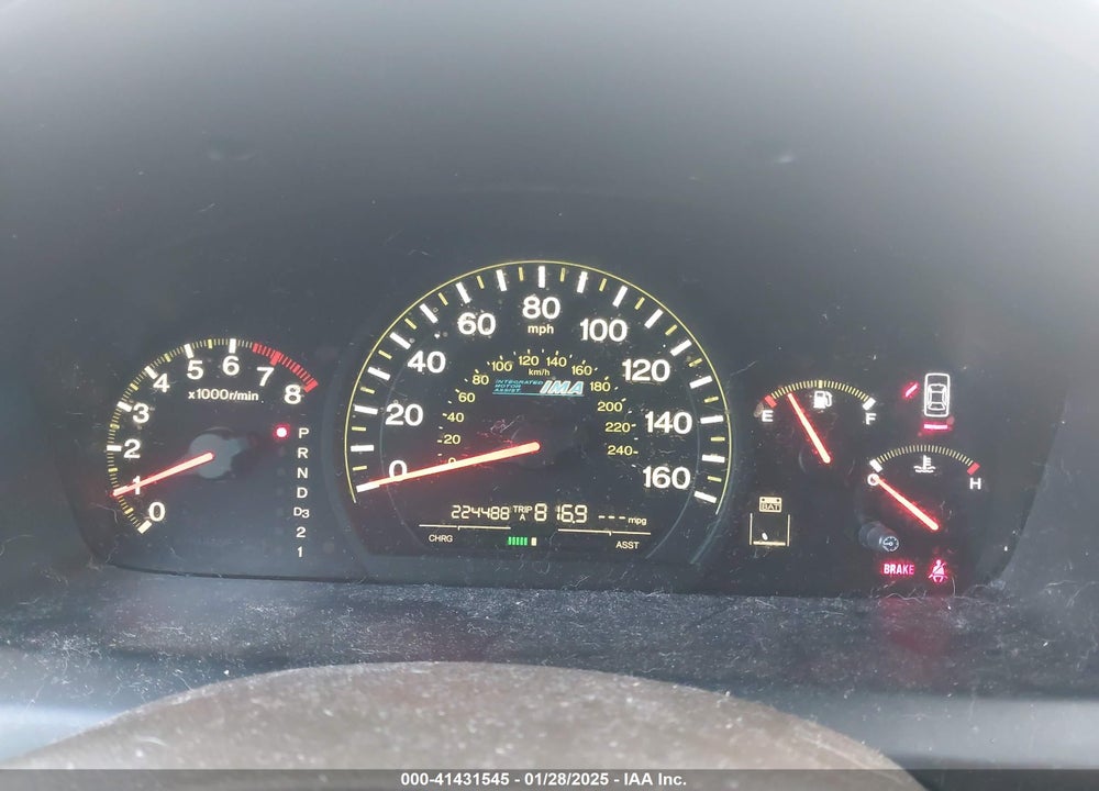 2005 HONDA ACCORD HYBRID IMA VIN: JHMCN36455C001045