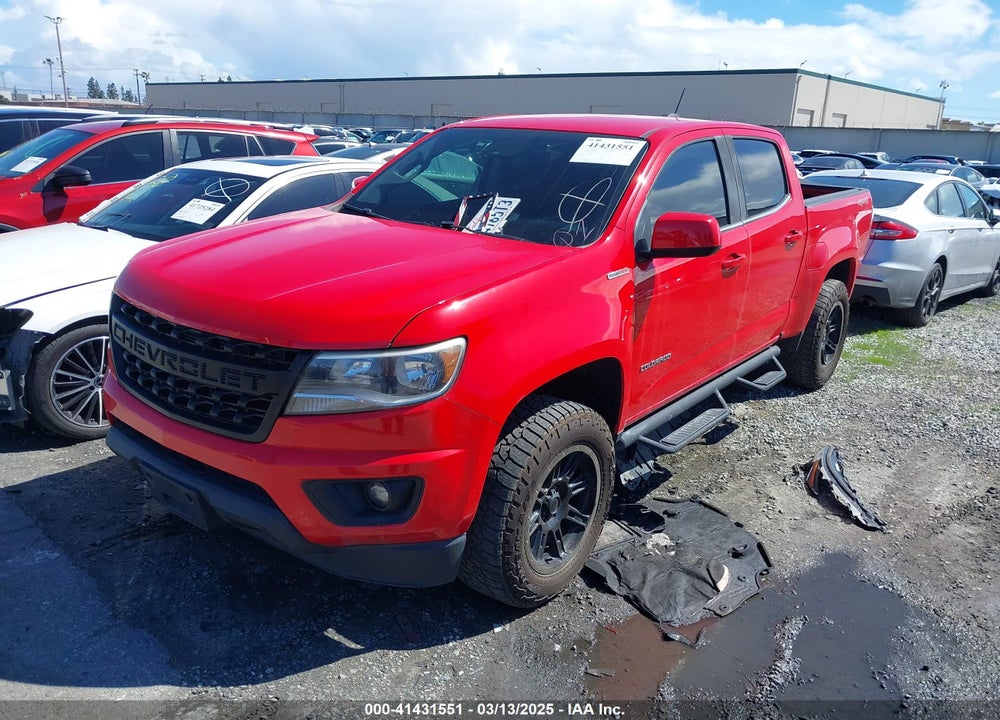 2017 CHEVROLET COLORADO VIN: 1GCPTCE12H1215667