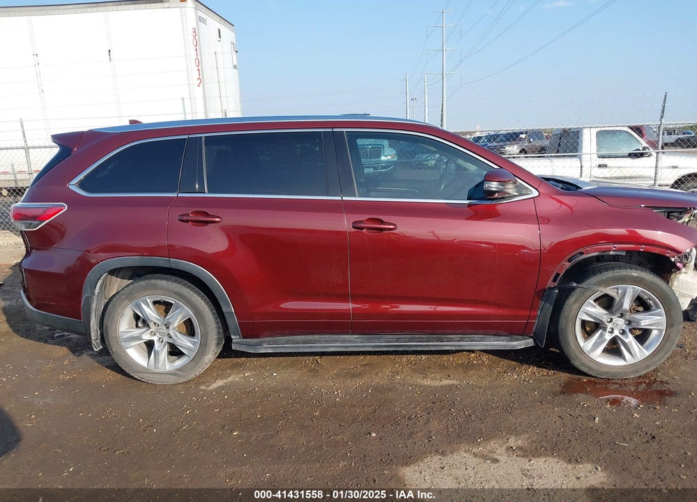 2015 TOYOTA HIGHLANDER VIN: 5TDYKRFHXFS066205