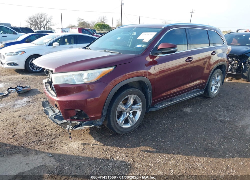 2015 TOYOTA HIGHLANDER VIN: 5TDYKRFHXFS066205