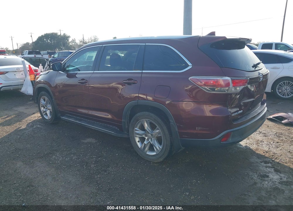 2015 TOYOTA HIGHLANDER VIN: 5TDYKRFHXFS066205