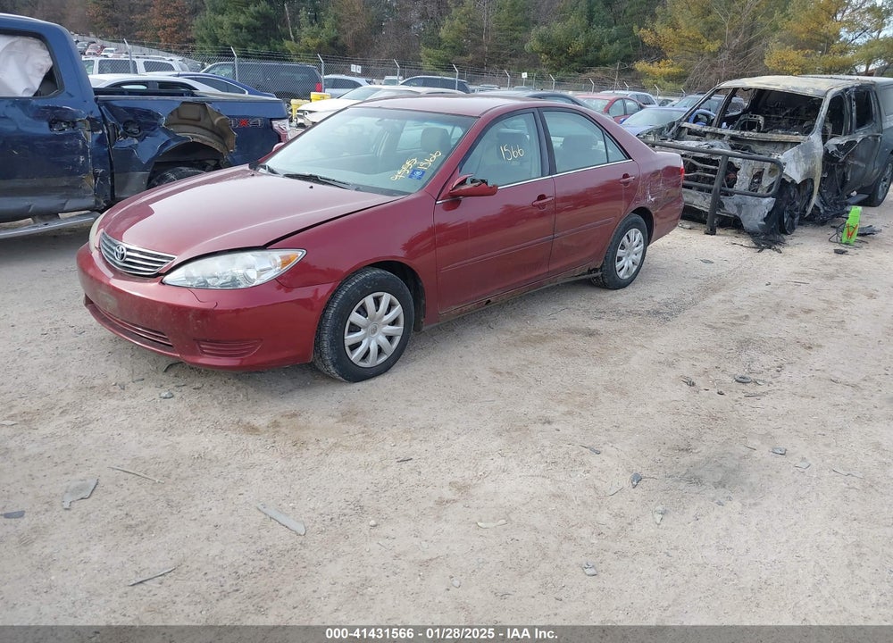 2005 TOYOTA CAMRY LE VIN: 4T1BE32K95U019555