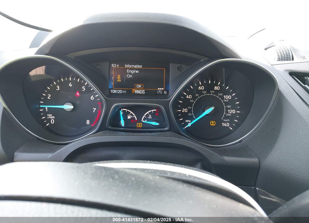 2017 FORD ESCAPE VIN: 1FMCU0J97HUD21404
