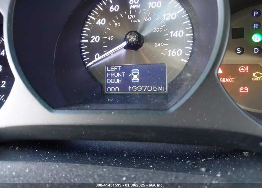 2010 LEXUS GS VIN: JTHBE1KSXA0050547