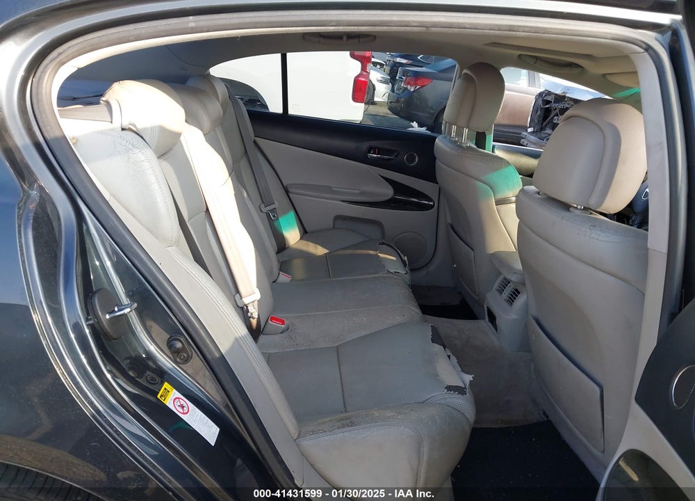2010 LEXUS GS VIN: JTHBE1KSXA0050547