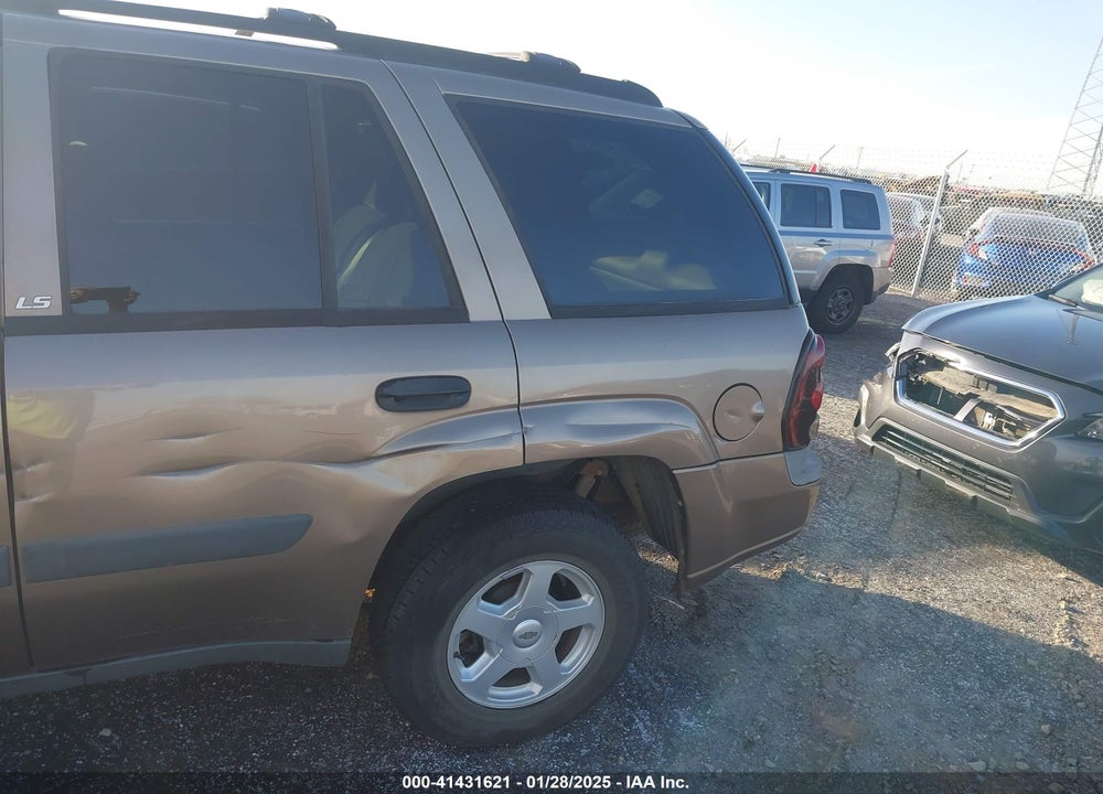 2003 CHEVROLET TRAILBLAZER LS VIN: 1GNDS13S132141352