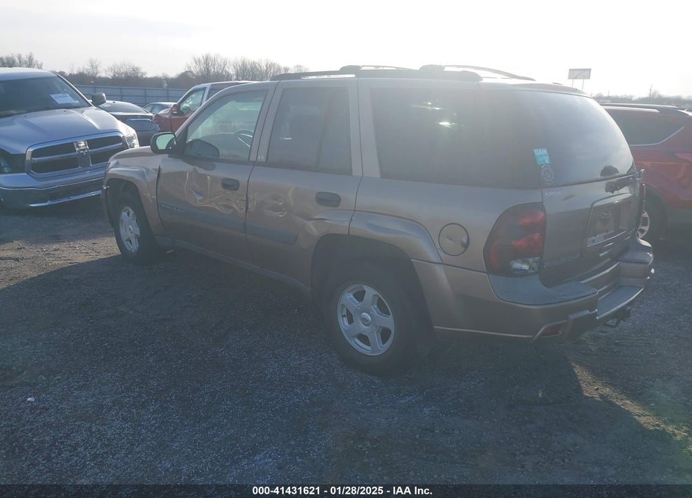 2003 CHEVROLET TRAILBLAZER LS VIN: 1GNDS13S132141352