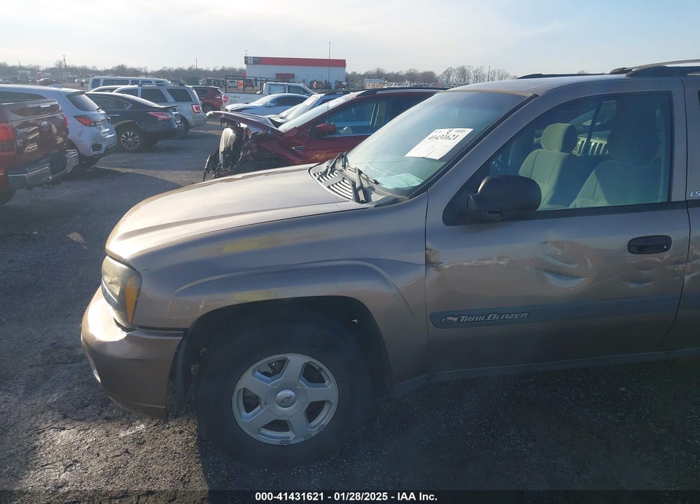2003 CHEVROLET TRAILBLAZER LS VIN: 1GNDS13S132141352