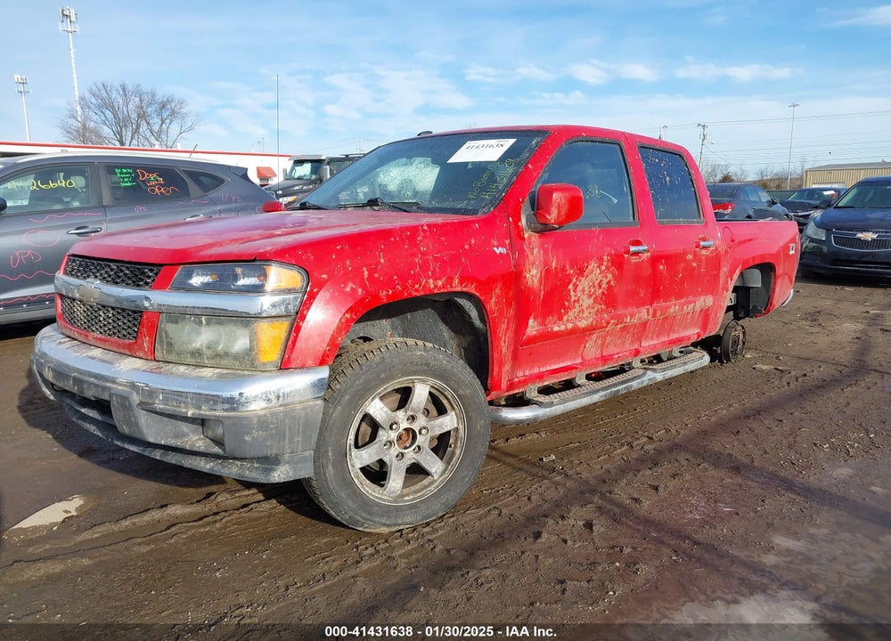 2009 CHEVROLET COLORADO VIN: 1GCDT13LX98161328