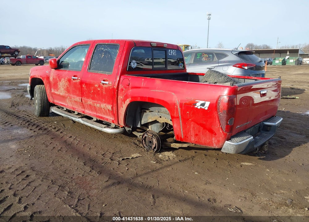 2009 CHEVROLET COLORADO VIN: 1GCDT13LX98161328