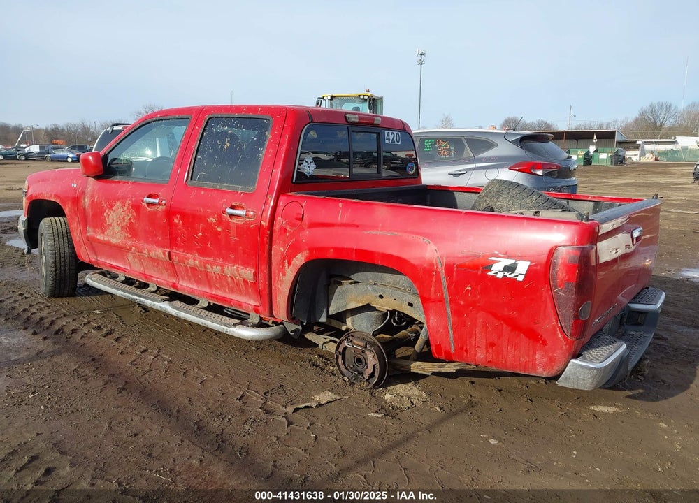 2009 CHEVROLET COLORADO VIN: 1GCDT13LX98161328