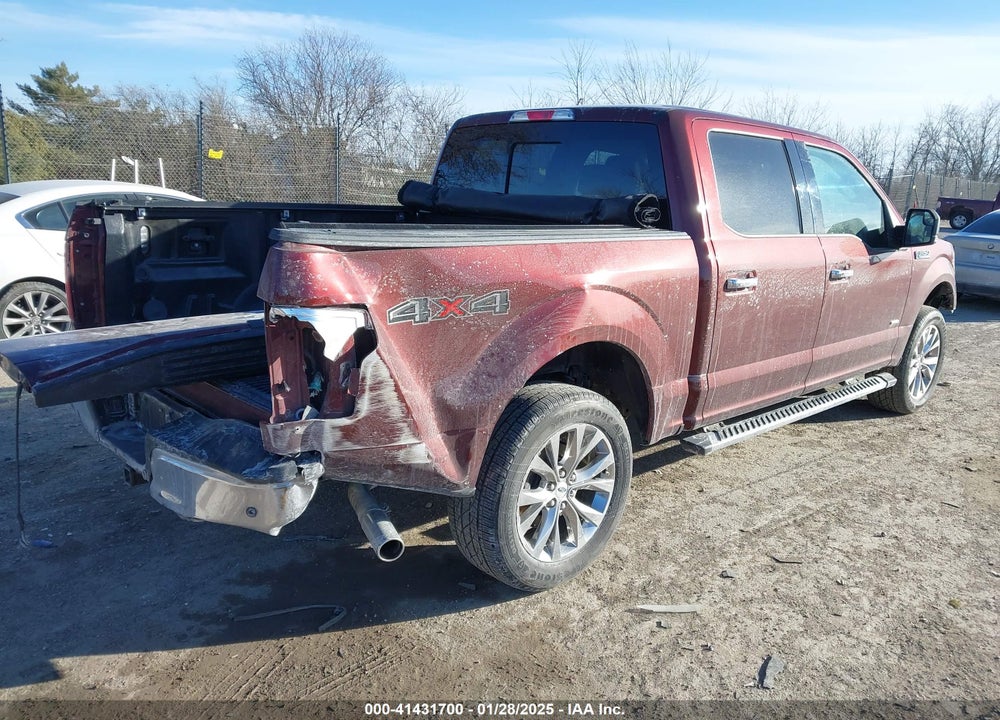 2016 FORD F-150 VIN: 1FTEW1EP1GKE70844