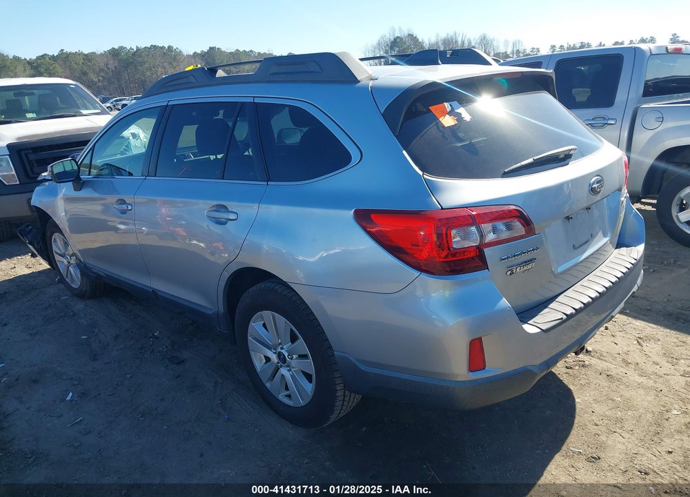 2017 SUBARU OUTBACK 2.5I PREMIUM VIN: 4S4BSAHC3H3250961
