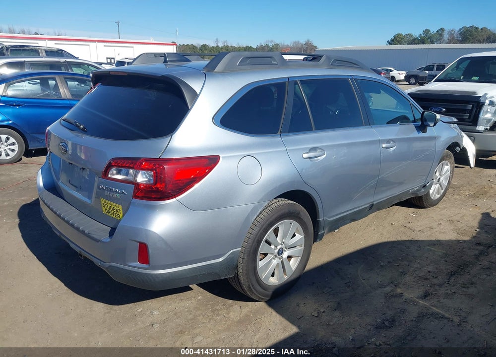 2017 SUBARU OUTBACK 2.5I PREMIUM VIN: 4S4BSAHC3H3250961