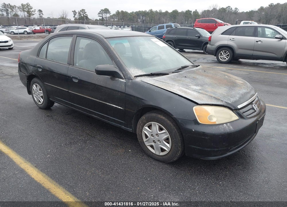 2003 HONDA CIVIC LX VIN: 2HGES16633H571727