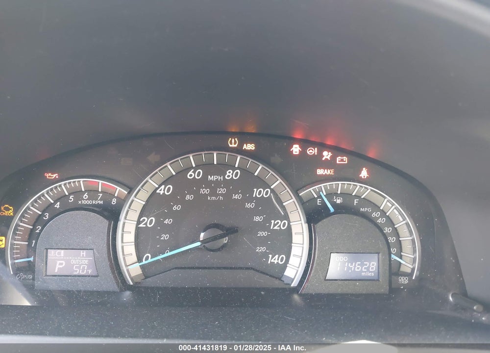 2013 TOYOTA CAMRY VIN: 4T1BF1FK8DU671674